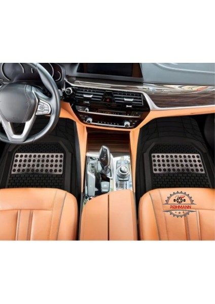 Hyundai Era 2006-2007-2008-2009-2010-2011-2012 Krom Siyah Havuzlu Oto Paspas, Orbital, 3d, Esnek, Su Geçirmez, Kesilebilir, Kaymaz Taban Araba Paspası