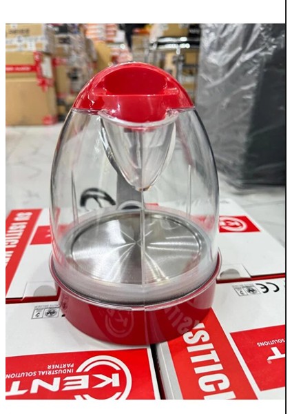 1litre Oto Su Isıtıcı Kettle Büyük Boy Ketil Termostatlı Işıklı Yeni Seri fırsatları