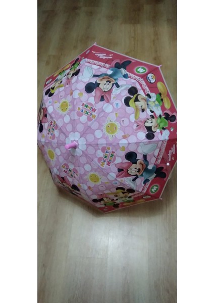 Sevimli Çocuk Şemsiyesi, Pembe, Renkli ve Hafif Koruma Için Ideal