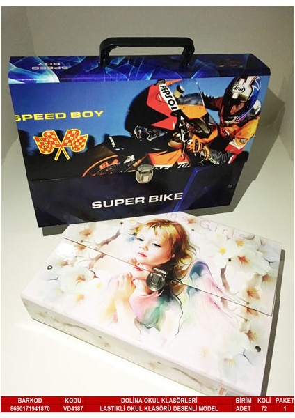 Dolina Lastikli Kutu Dosya Öğrenci VD-4187 fiyatları