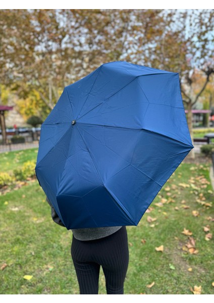 8 Telli Otomatik Rüzgar Dayanıklı Sihirli Şemsiye Lacivert GB20298 fiyatları