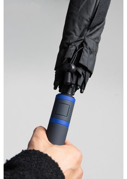 Özel Tasarım 8 Telli Fiber Gövde Kırmızı Şemsiye