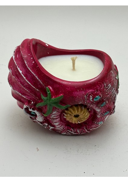 Aqualis Yılbaşı Mumluk Vanilya Kokulu Soya Mumu fırsatları