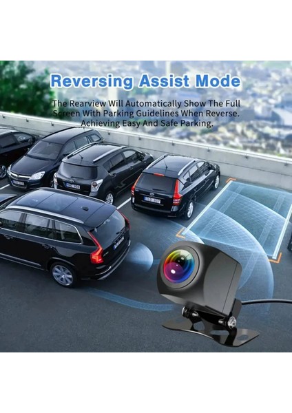 Ultra Hd 4K -Gps Özelliği - Wifi Tlfn Uygulama - 3 Lens Kameralı 2.35 Inç Ekran Gece Görüşlü 170 Derece Geniş Açı G- Sensörü Park Sensörü Dvr Araç Kameras fırsatları