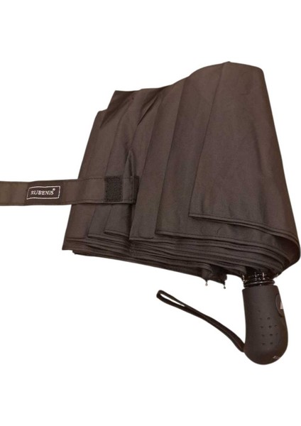 8 Tel Yarı Otomatik Siyah Lüks Şemsiye, Şık ve Dayanıklı Tasarım indirimleri