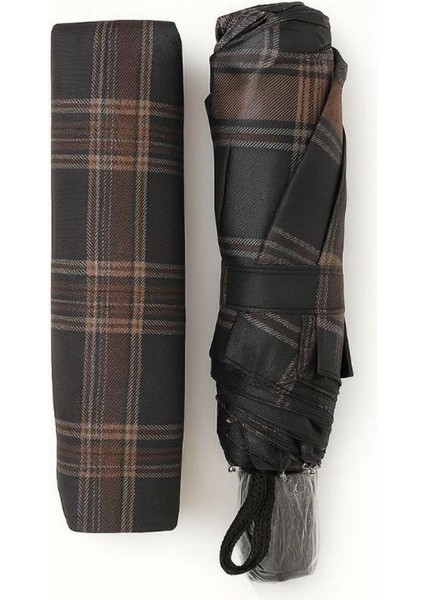 Tam Otomatik Kahverengi Fiber Telli Kare Şemsiye, Şık ve Hafif Tasarım fiyatları