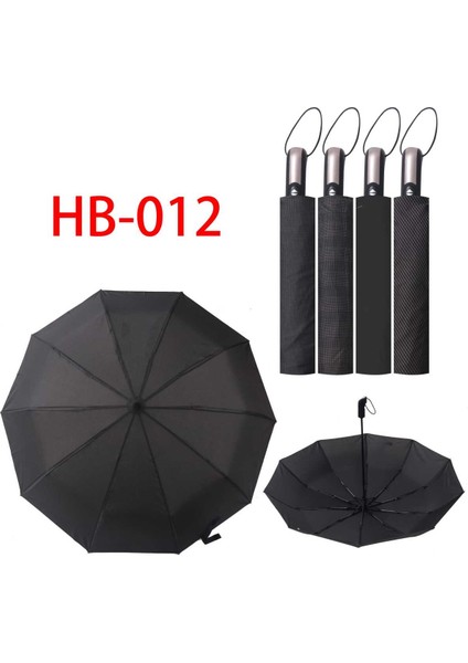 Şık Siyah Şemsiye ile Tarzınızı Tamamlayın