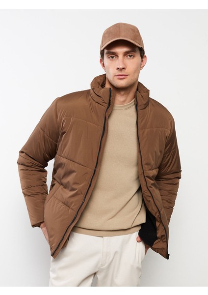 Yeni Sezon Standart Kalıp Dik Yaka Erkek Şişme Mont fiyatları