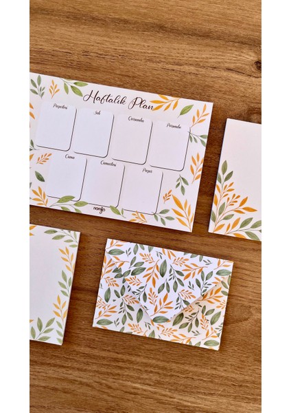 Planlayıcı Set Desenli 50 Yp. + Zarf fiyatları