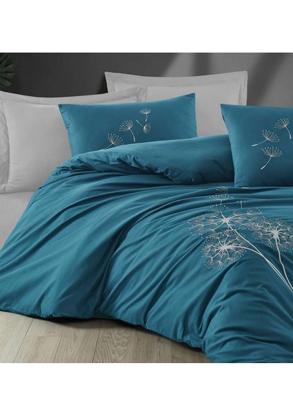 Class Puff Ranforce Çift Kişilik Nevresim Takımı Eylül