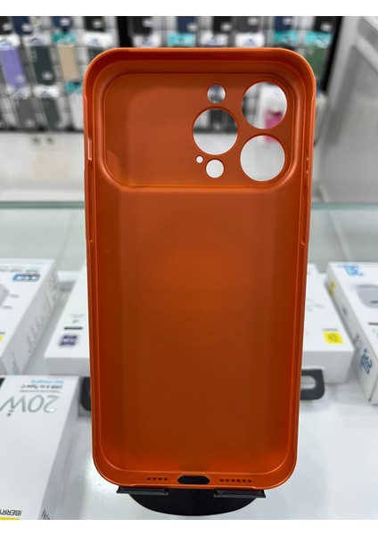 iPhone 14 Pro Uyumlu Magsafe Özellikli Sert Ag Glass Telefon Kılıfı / 17 Pro Görünümlü fiyatları