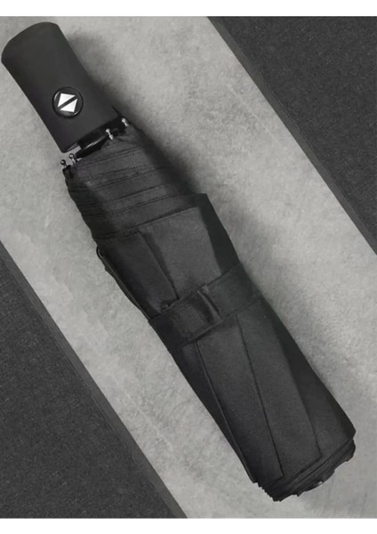 Şemsiye Otomatik Açma Kapama Fiber Tel, Şık ve Dayanıklı Siyah Renkli modelleri