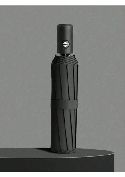 Şemsiye Otomatik Açma Kapama Fiber Tel, Şık ve Dayanıklı Siyah Renkli fırsatları