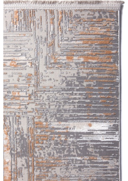 Madrid 1005 Gold Halı Kilim Kaymaz Taban Salon Mutfak Kesme Yolluk Makine Halısı