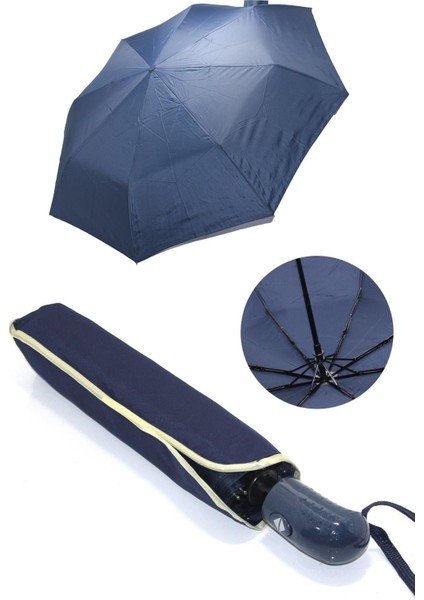 Mavi Tam Otomatik Dayanıklı ve Kaliteli Şemsiye, Hafif ve Şık Tasarım modelleri