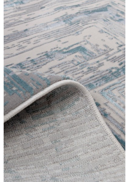 Madrid 1005 Mavi Halı Kilim Kaymaz Taban Salon Mutfak Kesme Yolluk Makine Halısı fırsatları