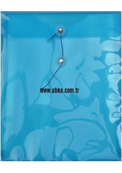 Abka Dosya Körüklü Iplikli Mavi (3 Adet)