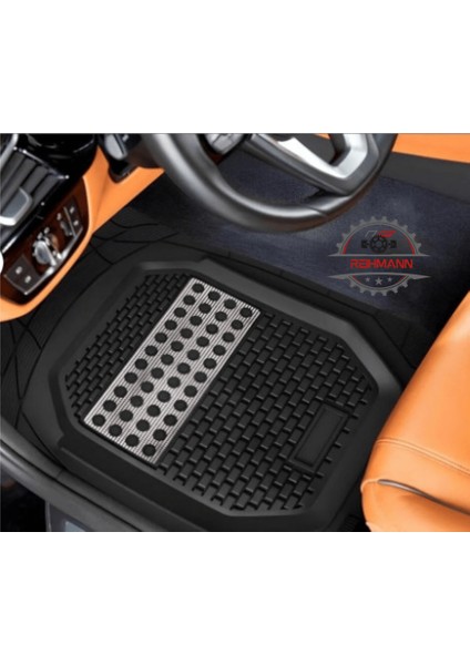 Peugeot Partner 1 1998-1999-2000-2001-2002-2003-2004-2005-2006-2007-2008 Krom Siyah Havuzlu Oto Paspas, Orbital, 3d, Esnek, Su Geçirmez, Kesilebilir, Kaymaz Taban Araba Paspası fiyatları