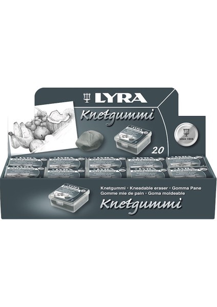 Lyra Hamur Silgi Rembrandt Kneadable 20 Li