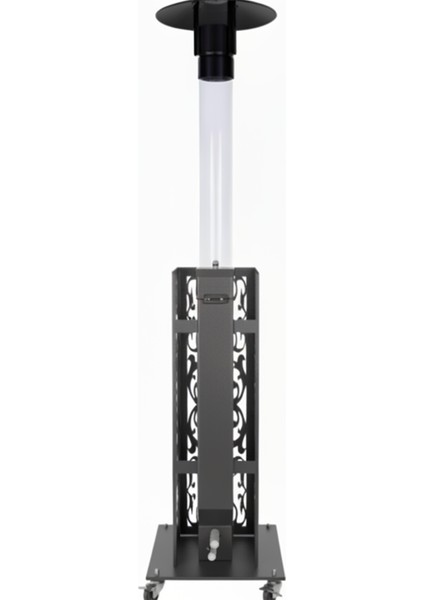 Retro Antrasit Tekerlekli Lazer Korumalı Füze Pelet Soba fiyatları