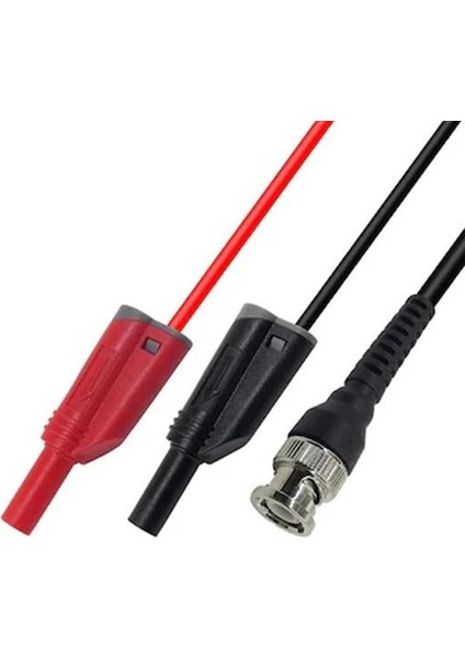 2x 4mm Banana Fişli Bnc Kablo