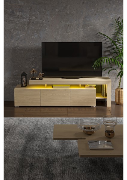 Luma LED Işıklı Tv Ünitesi modelleri