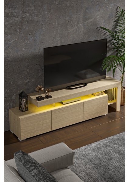 Luma LED Işıklı Tv Ünitesi fırsatları