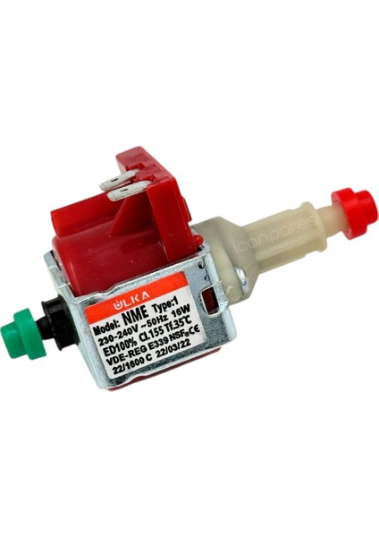 Ulka Uyumlu Nme 1 Su Pompası 230-240V 16W – Ütü, Çay ve Kahve Makinesi, Halı Yıkama Süpürgesi Su Pompası