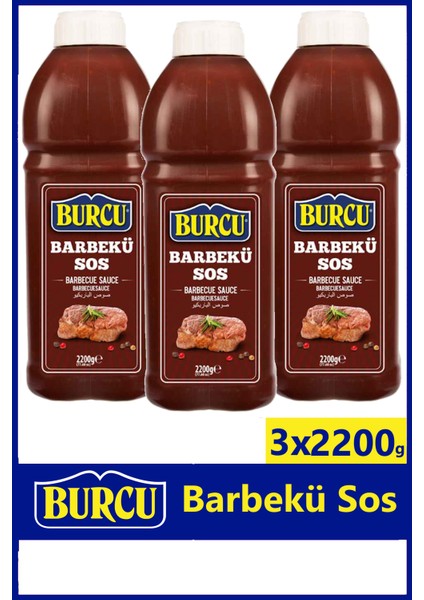Barbekü Sos 2200 gr x 3 Adet