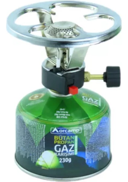 Set Portatif Siboplu Kartuş Ocak - 230GR.TÜP Seti (5148)