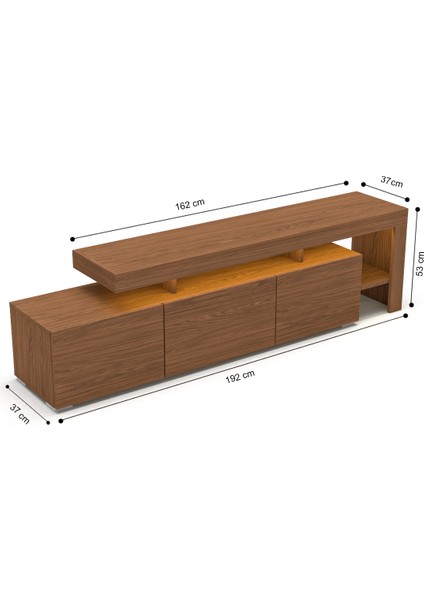 Luma LED Işıklı Tv Ünitesi fırsatları