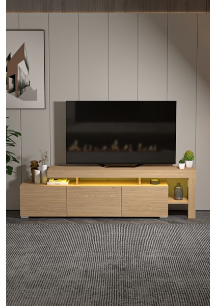 Luma LED Işıklı Tv Ünitesi modelleri