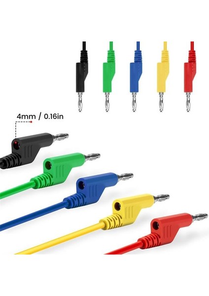 P1036 1000V/ 19A Multimetre Test Uçları Kablo Kiti