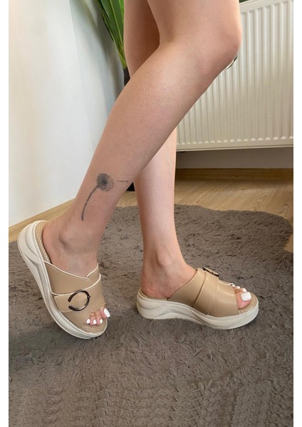 Kadın Reso Ten Konfor Ortopedik Taban Tokalı Terlik 130 fiyatları