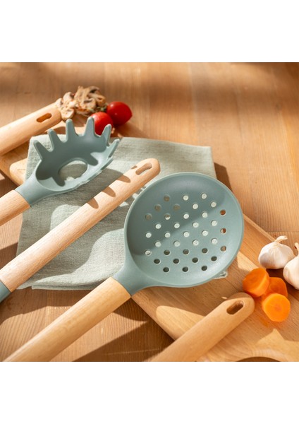 Rustik Bambu Servis Gereci Seti modelleri