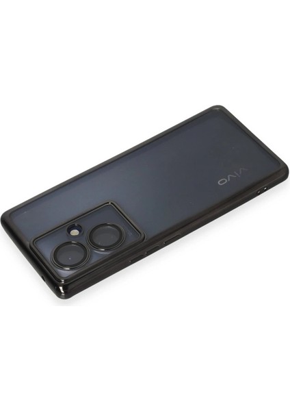 Vivo V29 Lite Kılıf Lensli Silikon - SIYAH-(5796) - SB001M-488QF3 modelleri