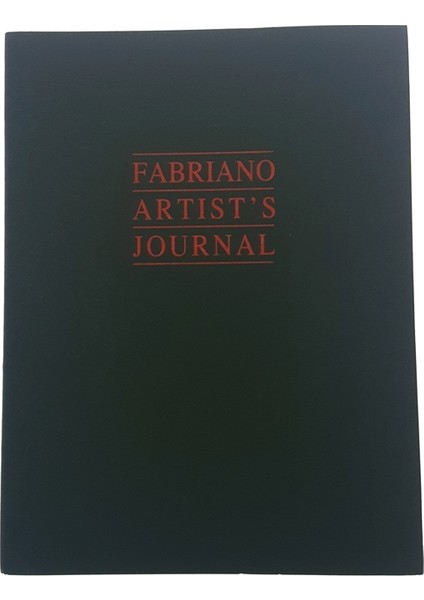 Fabrıano Artıst’s Journal Siyah Sketchbook
