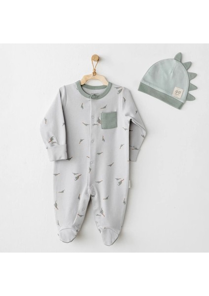 Mummy S Snuggle Saurus Tulum Takım Green