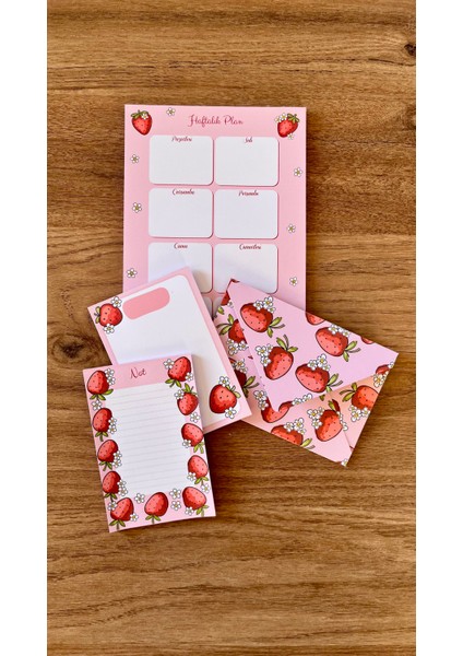 Planlayıcı Set Desenli 50 Yp. + Zarf