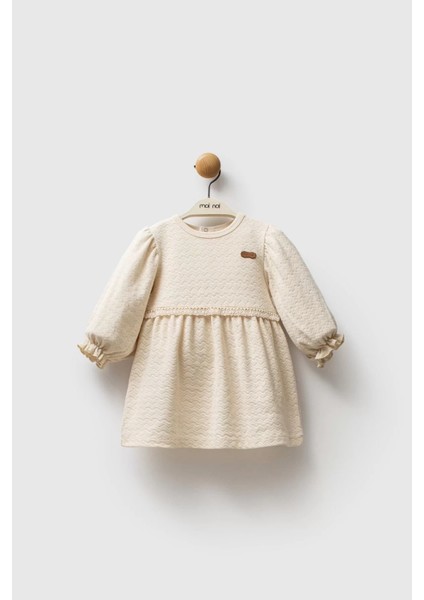 Moi Noi Elbise MNB8040 Bej