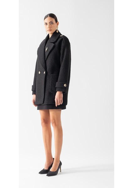 Renuccio Kruvaze Yandan Cepli Salaş Kaban SİYAH fiyatları