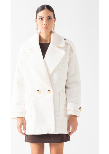 Renuccio Kruvaze Yandan Cepli Salaş Kaban EKRU indirimleri