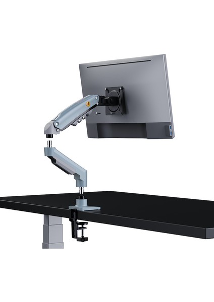 Monitör Standı North Bayou Nb F80 (2026 Yeni Model) Amortisörlü Tekli Monitör Standı Göl Mavisi Lake Blue (17-30 Inç)-(2-9 Kg) modelleri