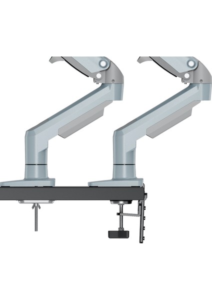 Monitör Standı North Bayou Nb F80 (2026 Yeni Model) Amortisörlü Tekli Monitör Standı Göl Mavisi Lake Blue (17-30 Inç)-(2-9 Kg)