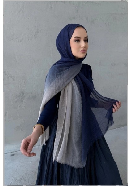 Degrade Konfor Şal (Koyu Lac- Bej)