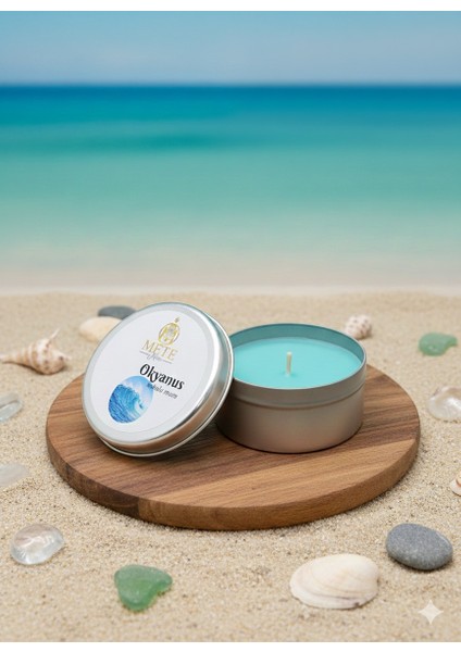 Okyanus Aromalı Teneke Mum