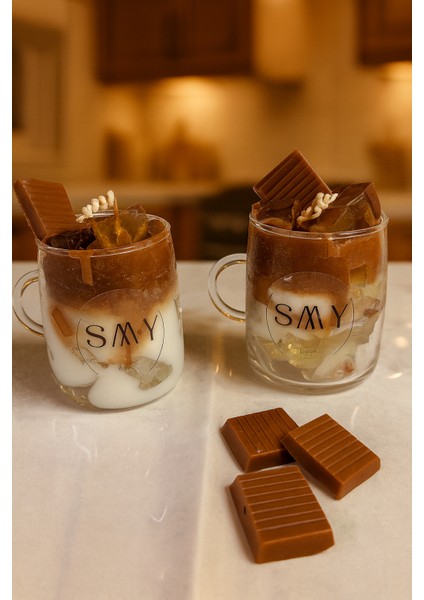 Cam Bardak Caramel Coffee Mum