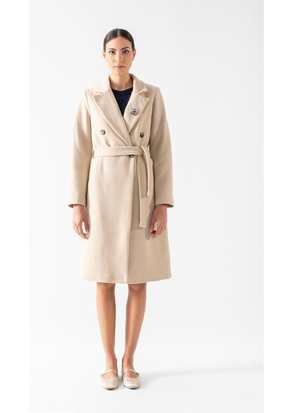 Orfello Mono Yaka Kruvaze Kaban Bej