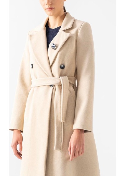 Orfello Mono Yaka Kruvaze Kaban Bej fiyatları