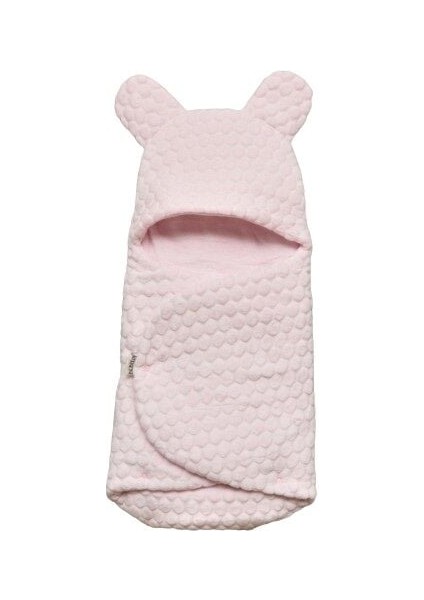 Bebitof Kabartmalı Velboa Kundak 95025 Pembe